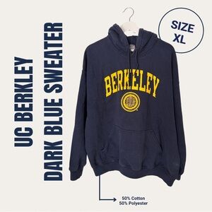 Navy Blue Berkeley Collegiate Pullover Sweater